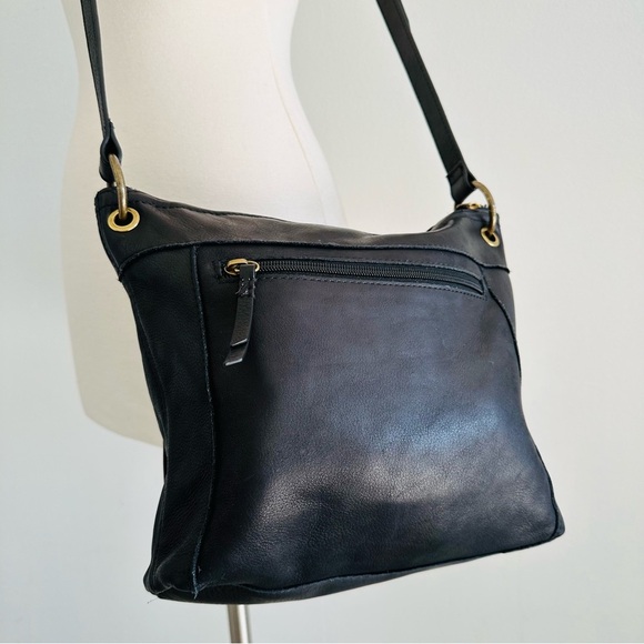 NEW American Leather Co. Black Leather Bag - Picture 7 of 7